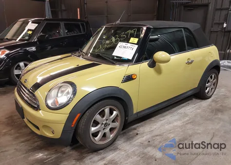 2009 Mini Cooper из США, поврежденный, VIN WMWMR33559TU95661